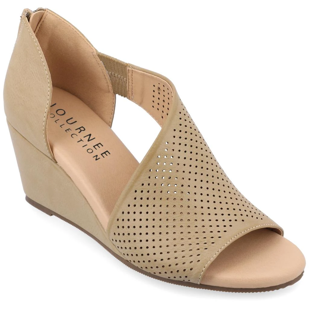 Journee Collection Collection Women's Tru Comfort Foam Aretha Wedge 7