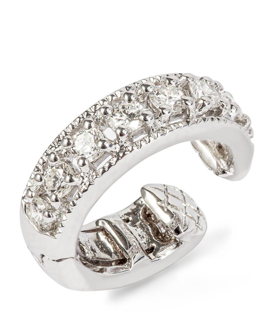 Annoushka White Gold Dusty Diamonds Single Ear Cuff
