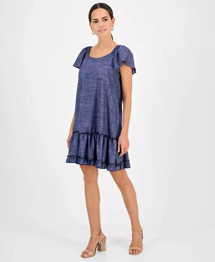 Women's Square-Neck Short-Sleeve Shift Dress  On Sale Now with Up to 61%  Off | Discover Exclusive Deals & Savings at BeyondStyle  Authentic Robbie  Bee dress|women's fashion|dresses with Limited-Time Discounts, Free