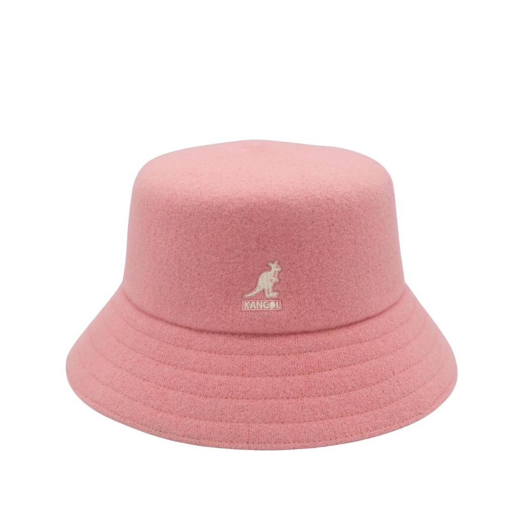 Kangol Wool Lahinch Bucket Hat In Pepto