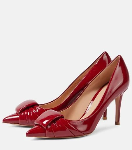Gianvito Rossi 85 patent leather pumps 5