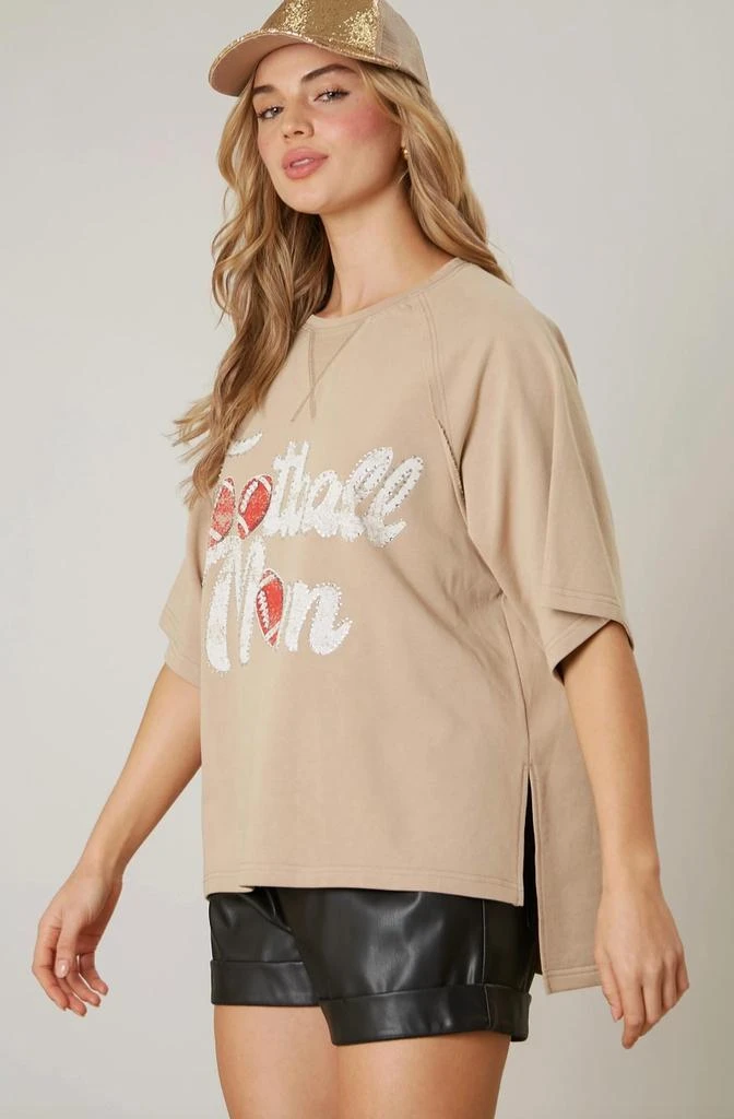Fantastic Fawn Fantastic Fawn - Football Mom Washed Tee 3