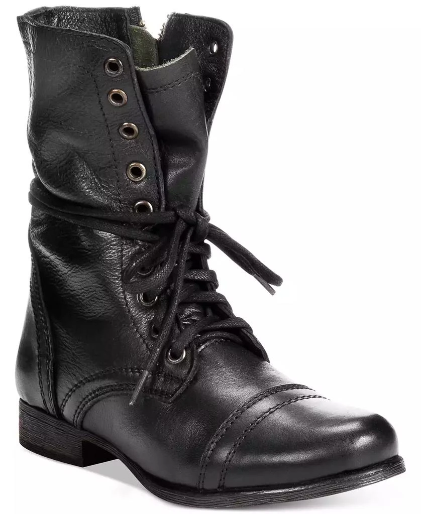 Steve Madden Women's Troopa Lace-up Combat Boots 1