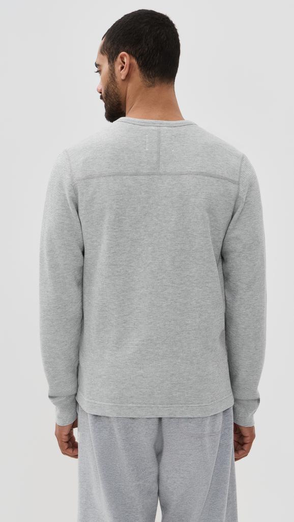 REIGNING CHAMP Lightweight Waffle Standard Henley