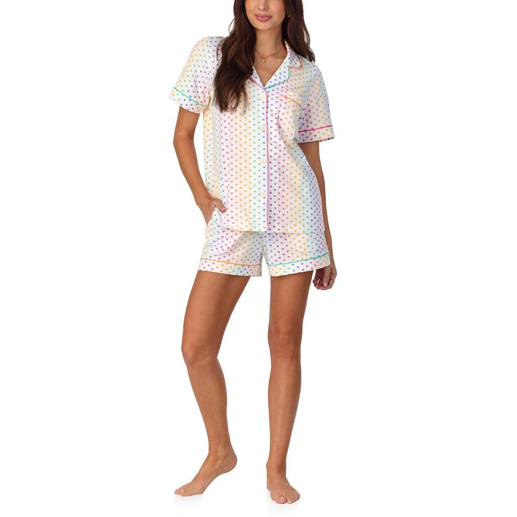 Bedhead PJs Short Sleeve Classic Shorty Stretch Jersey Pajama Set 1