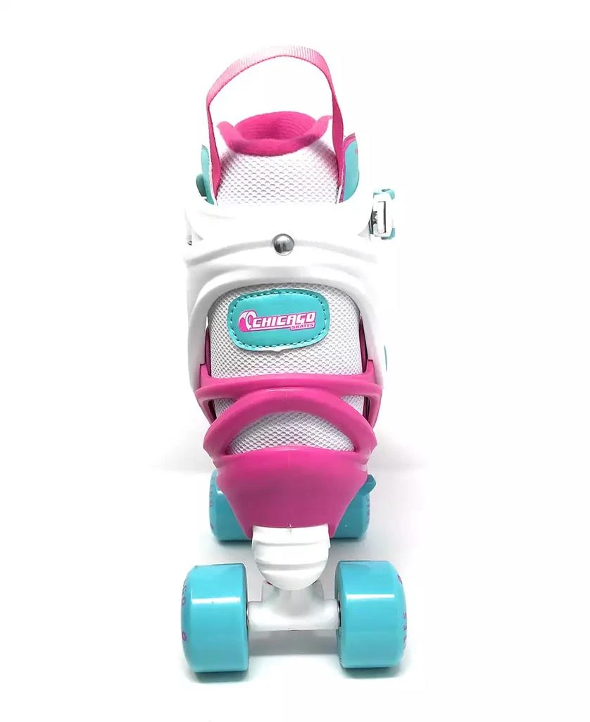 Chicago Skates Chicago Girls Adjustable Quad Roller Skate - Size M (1-4) 3