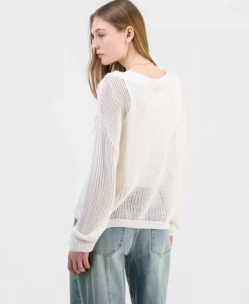 Ultra Flirt Juniors
 Icon Open-Knit Sweater 2