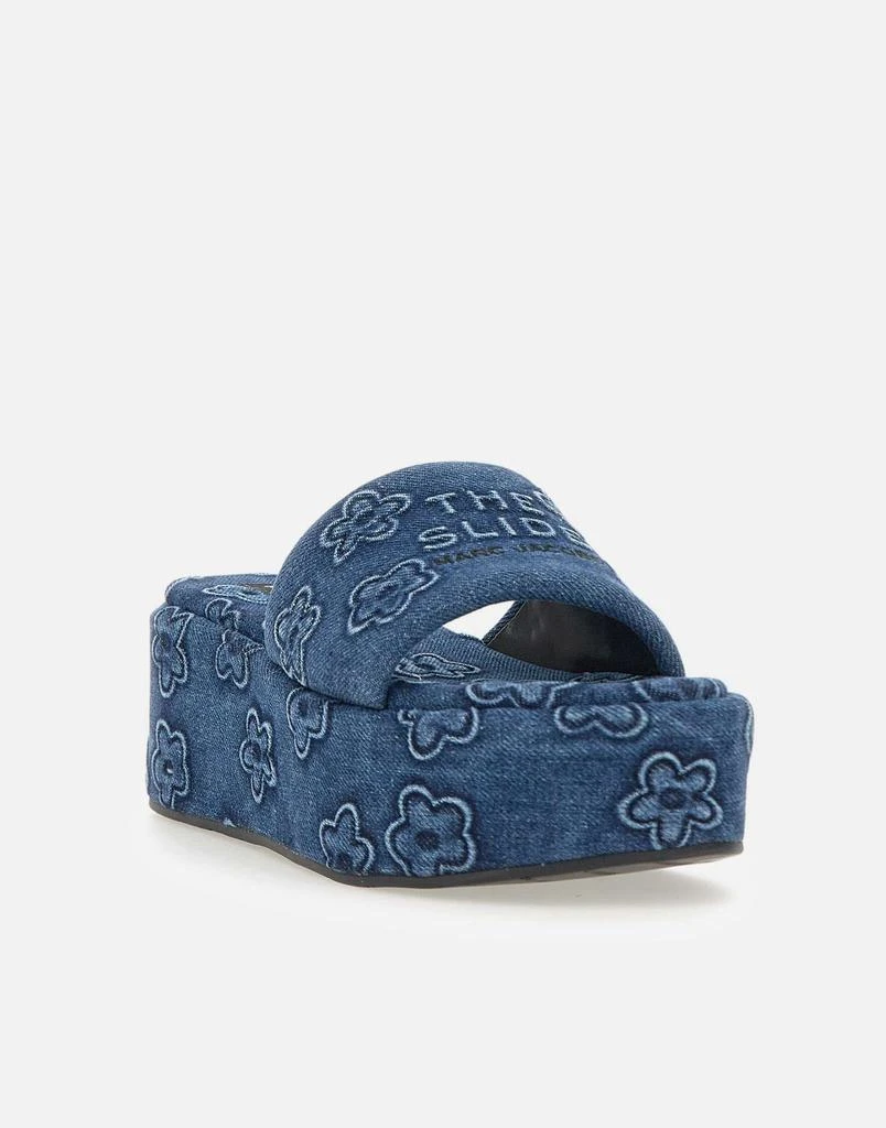 Marc Jacobs "The Puffy  Daisy Denim Platform Sandal" 2