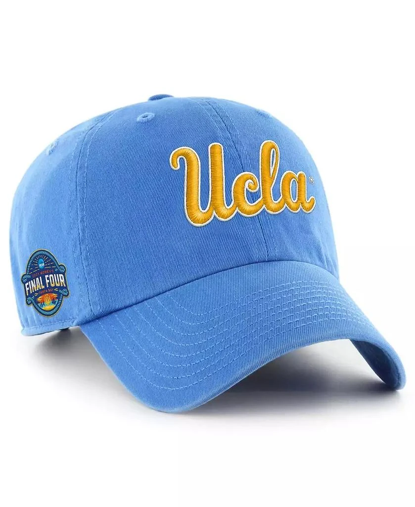 47 Brand Men's Blue UCLA Bruins 2025 NCAA Women's Basketball Tournament March Madness Final Four Clean Up Adjustable Hat 1