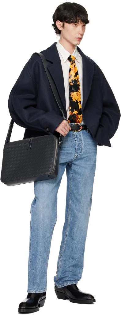 Bottega Veneta Gray Getaway Slim Briefcase 4