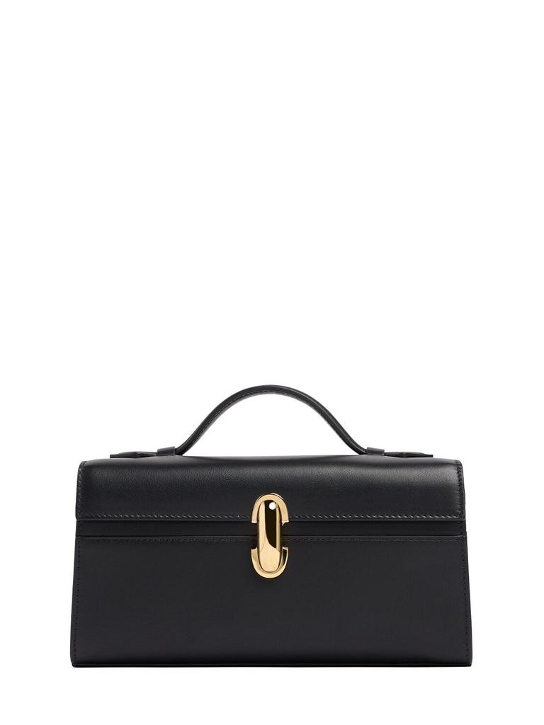 SAVETTE The Symmetry Leather Top Handle Bag