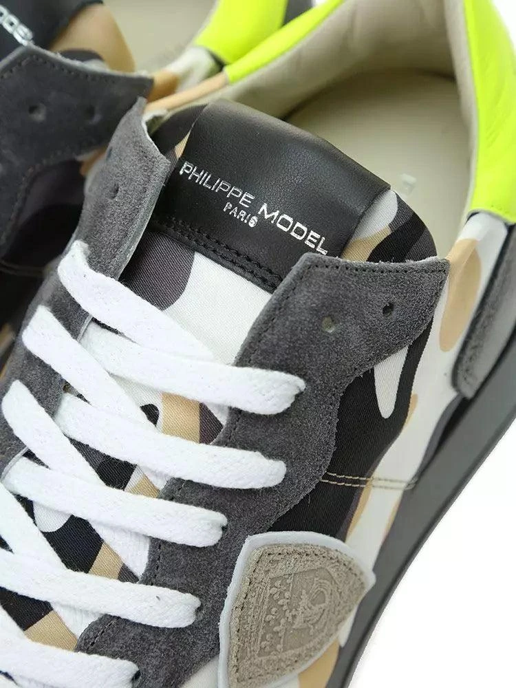 PHILIPPE MODEL Philippe Model Army Fabric Sneaker 6