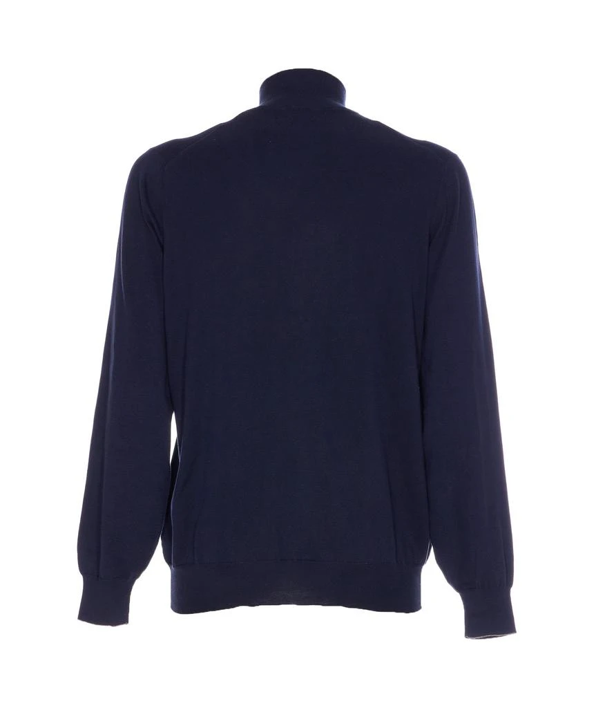 Brunello Cucinelli Brunello Cucinelli Long Sleeved Zip-Up Cardigan 2