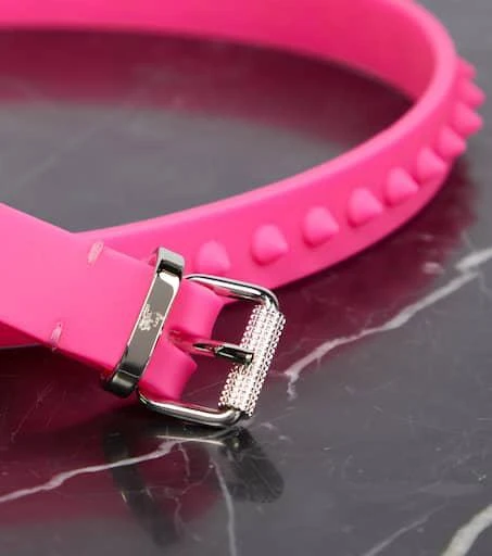Christian Louboutin Loubispikes rubber belt - Belts  display picture 1