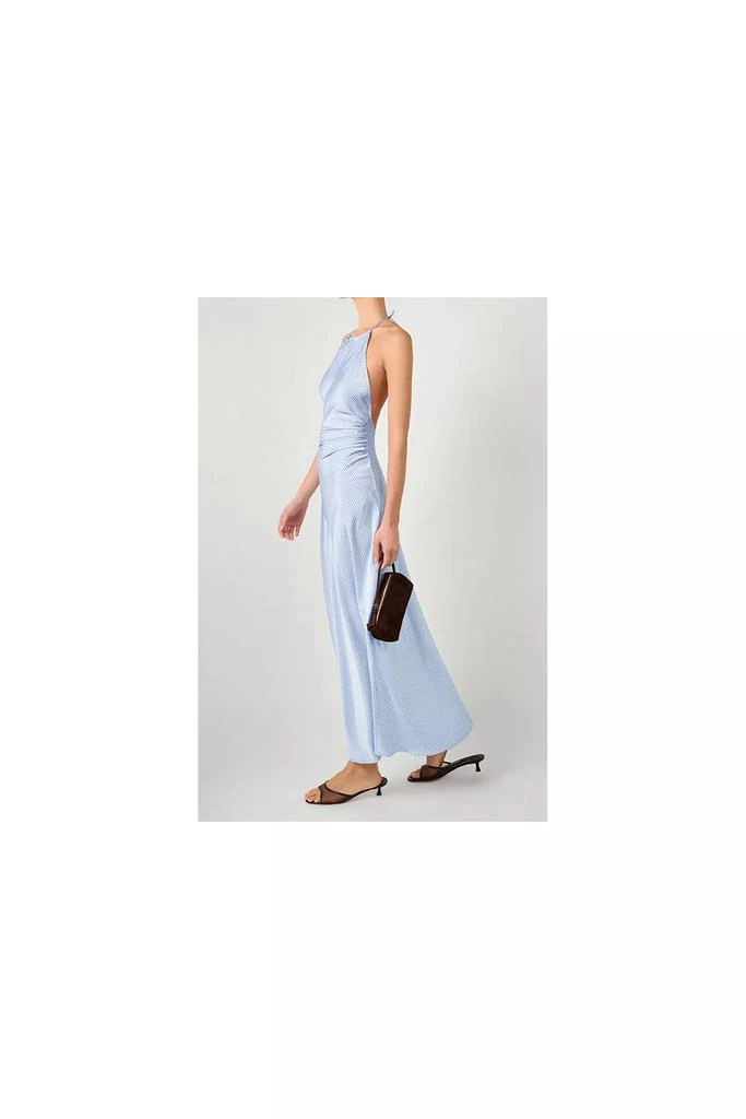 slim fit dress slacks Halter Cape Midi Dress – WeWoreWhat main image 1