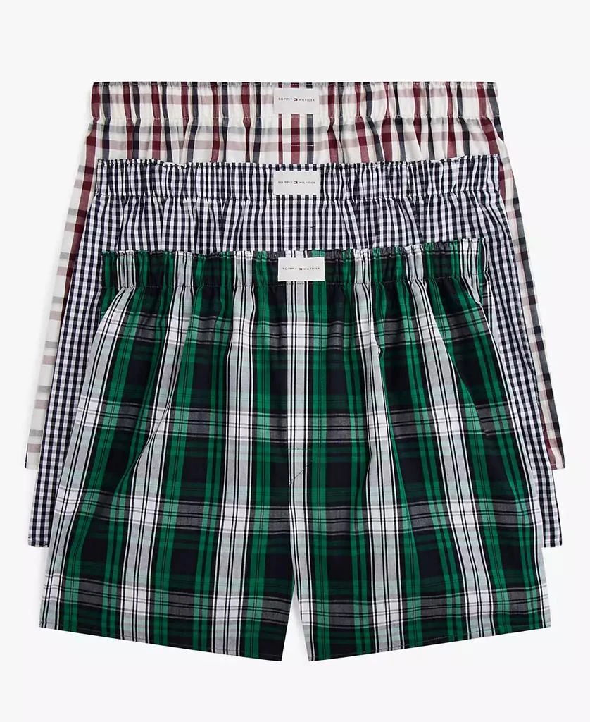 Tommy Hilfiger Men's 3-Pack Woven Boxers