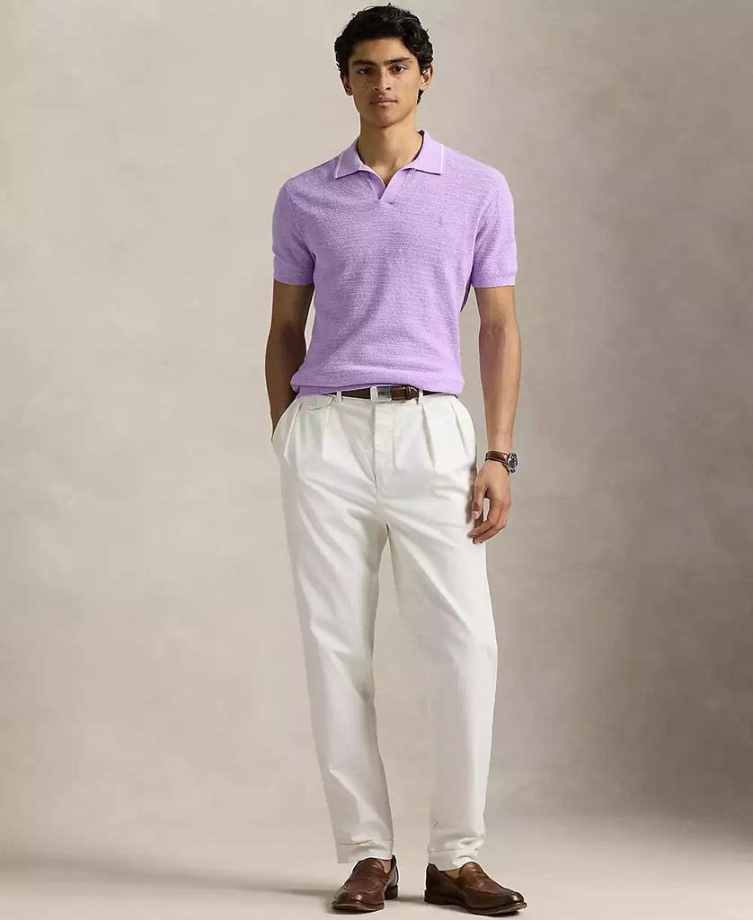 Ralph Lauren Men's Textured Cotton-Linen Sweater
