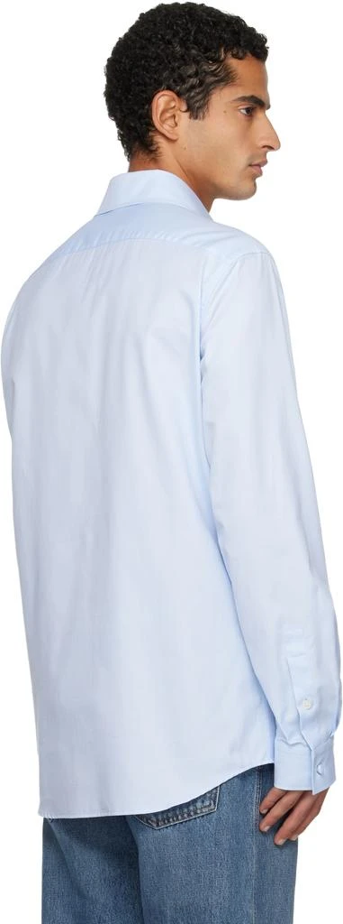 Balmain Blue 
Balmain
 Écusson Embroidered Cotton Shirt 3