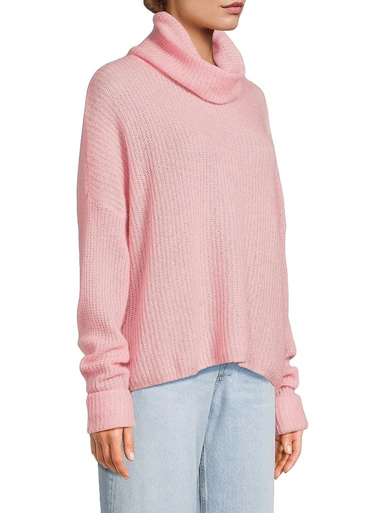 COLORUSH Mahalia Amara Cashmere-Blend Turtleneck Sweater 4