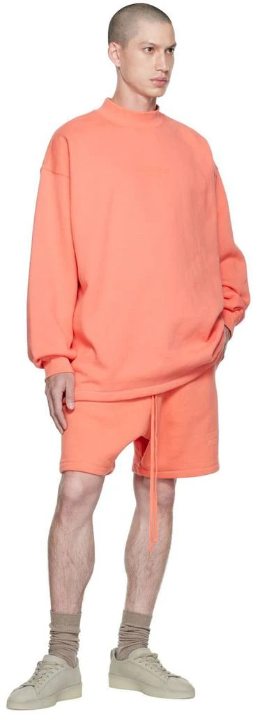 Essentials Pink Relaxed Sweatshirt 4
