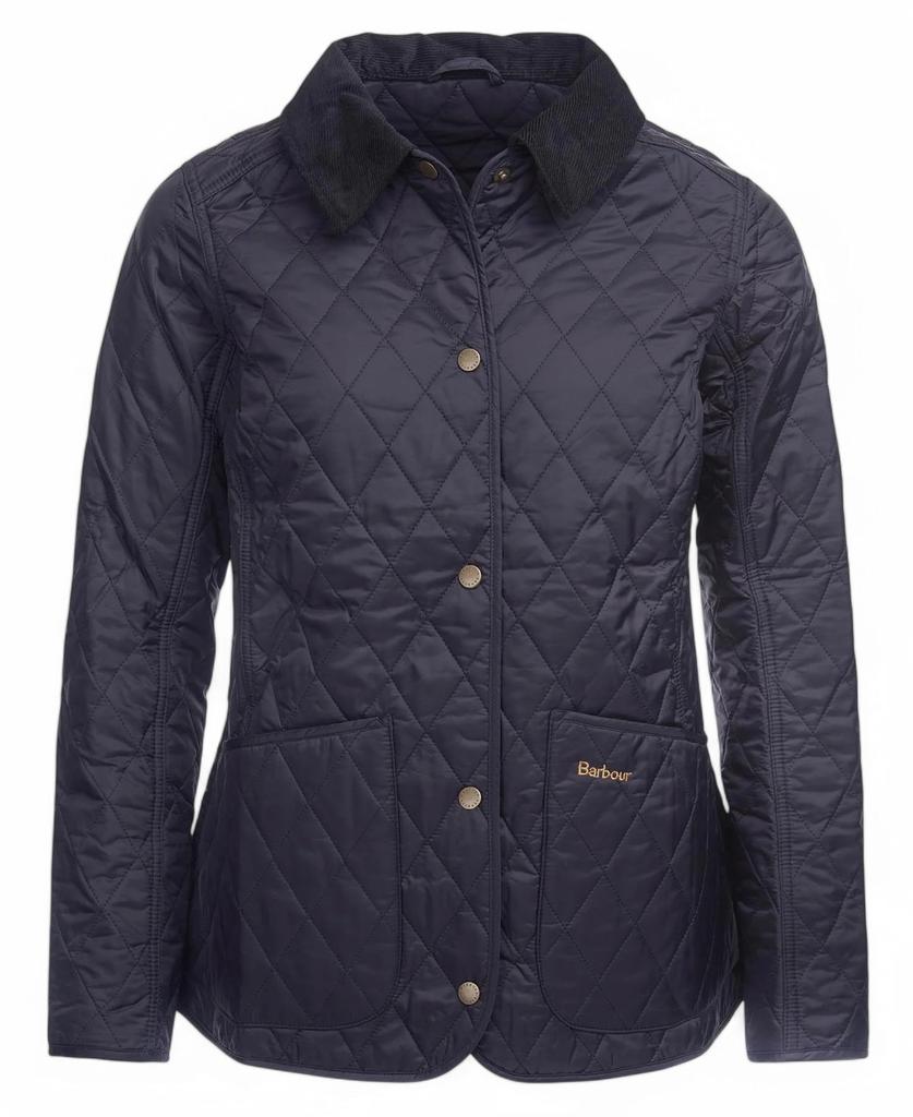 ジャケット BARBOUR Woman Jacket Blue LQU0475 NY91 Barbour Women's jacket Barbour LQU0475 NY91 - Coats - Save