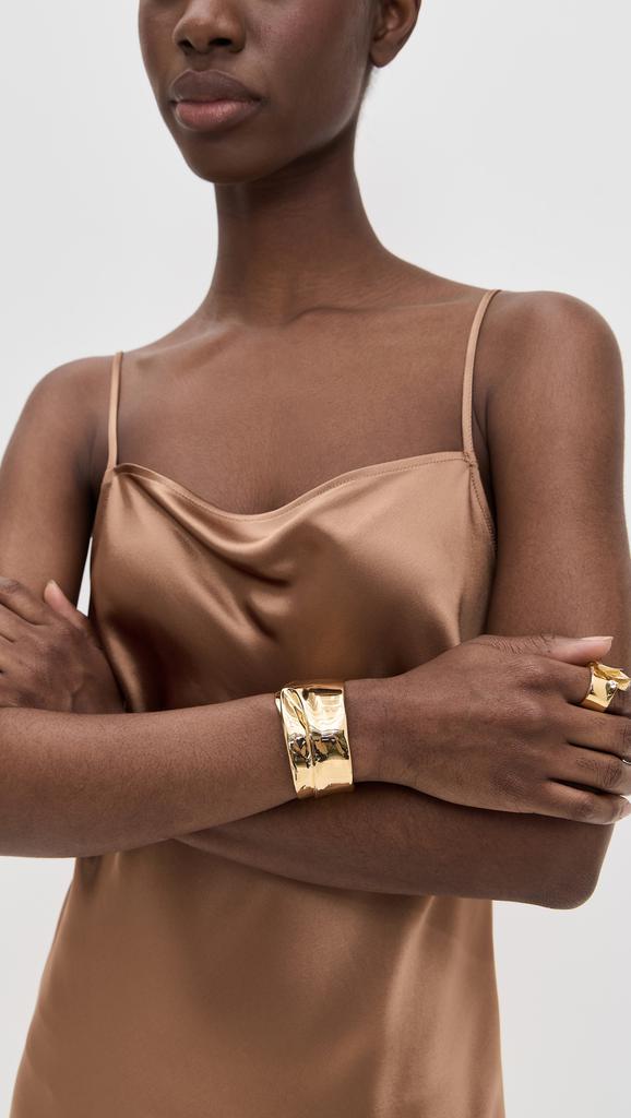 Completedworks Soggy Envelope Gold Plated Cuff