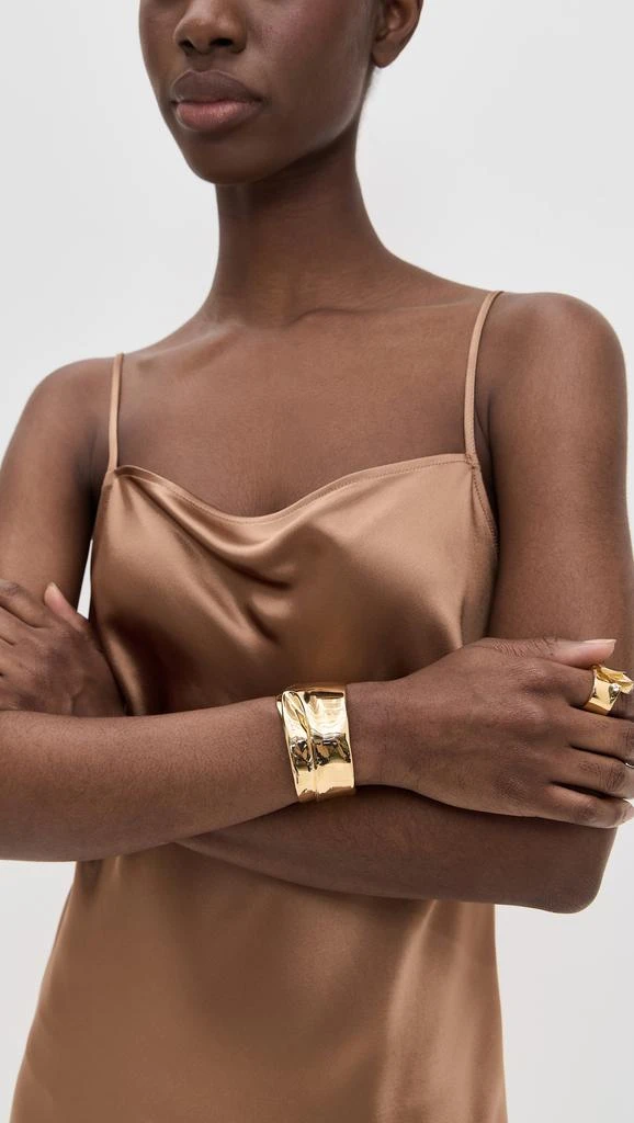Completedworks Soggy Envelope Gold Plated Cuff 2