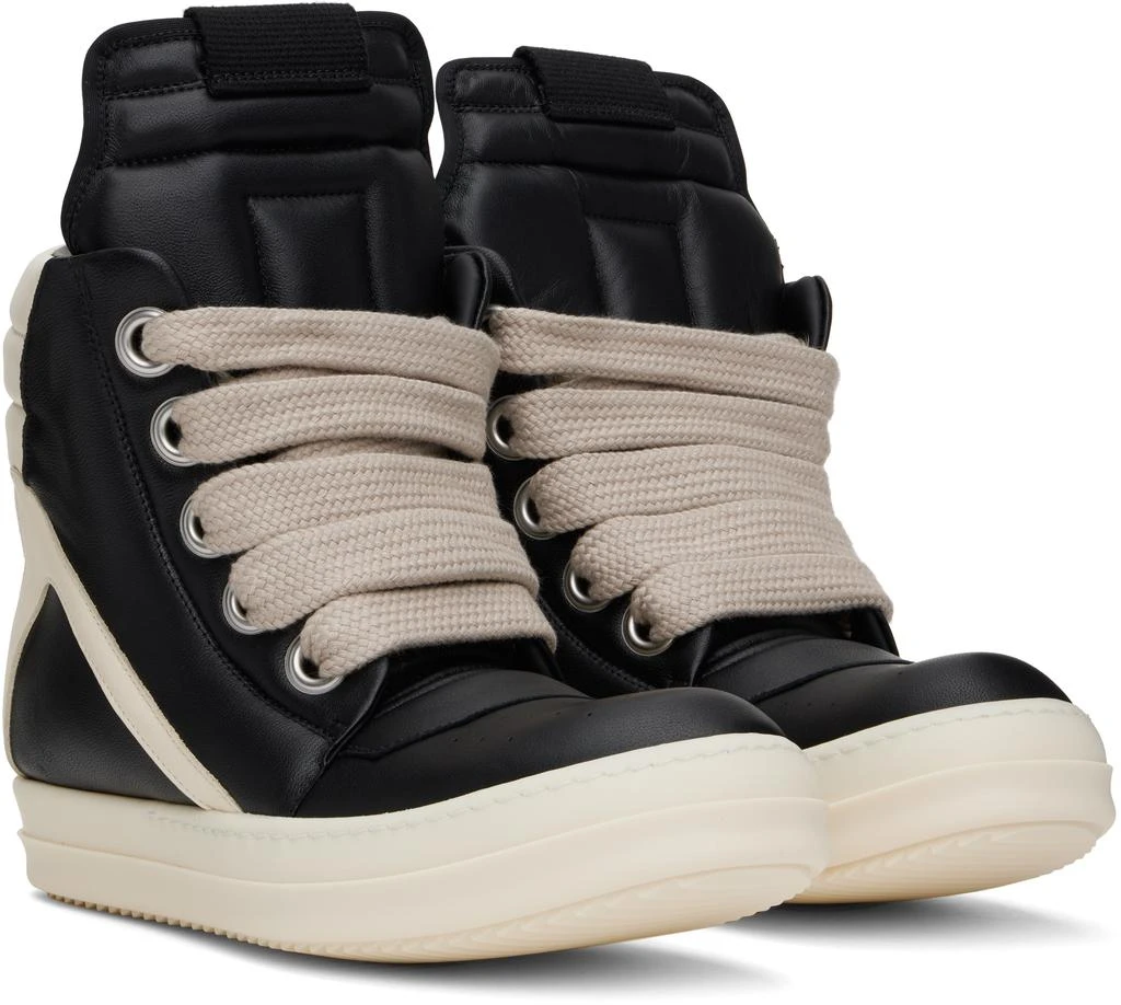 Rick Owens Black 
Off-White Hollywood Jumbolace Geobasket Sneakers 4