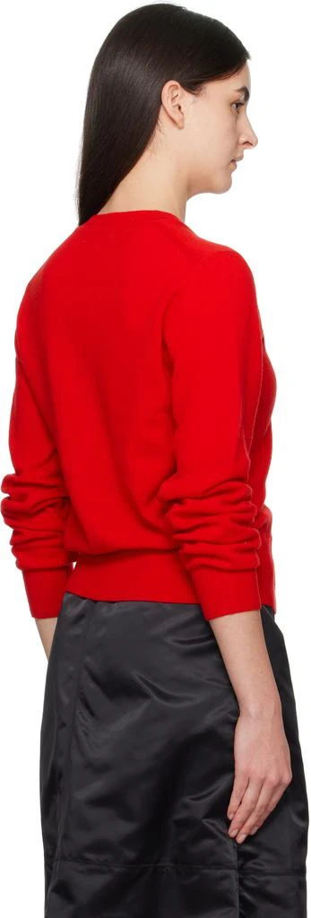 Nothing Written Red Emitt Wool Round Cardigan 3
