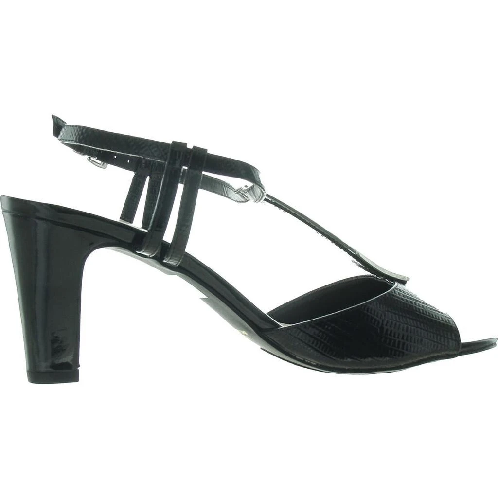 Karen Scott Kslorahh Womens Textured Manmade Mary Jane Heels 2