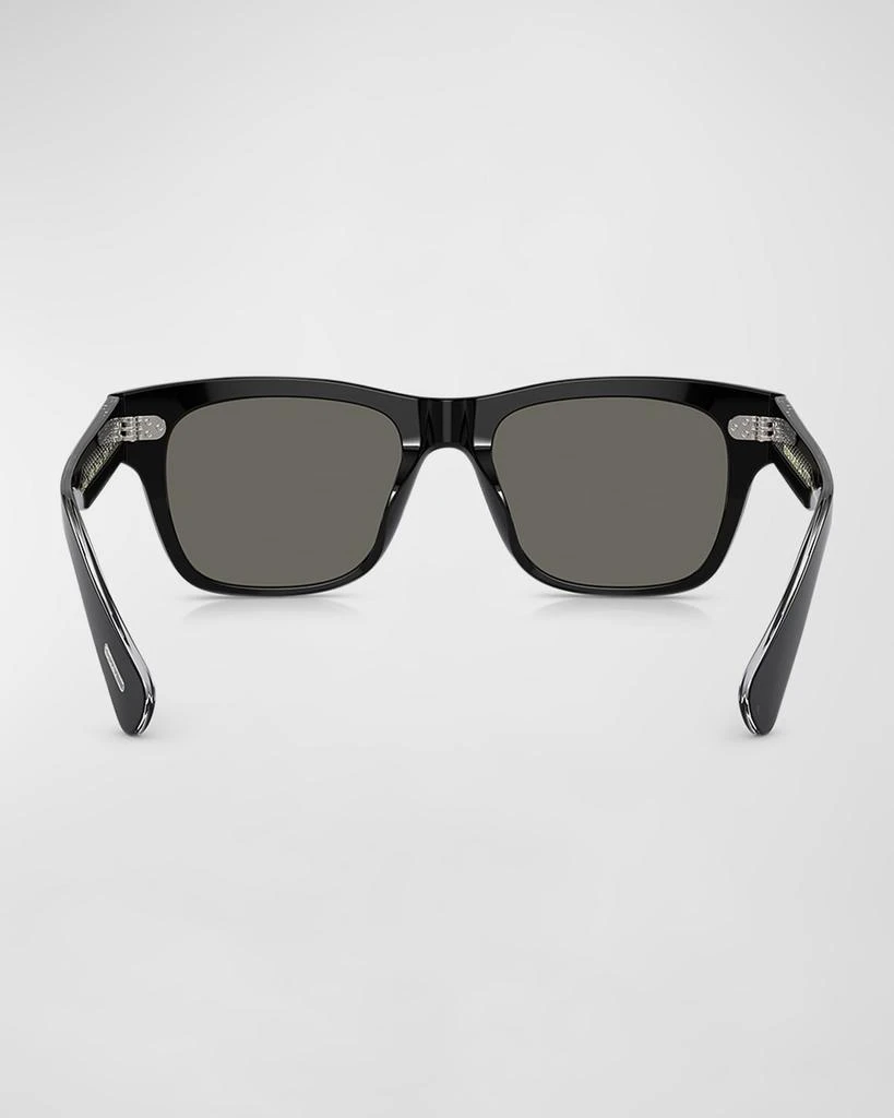 Oliver Peoples Men's Birell Sun Square Sunglasses 4