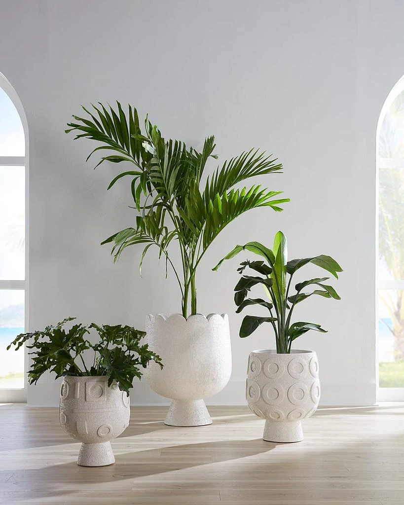 Jonathan Adler Osaka Disc Indoor/Outdoor Concrete Planter 1