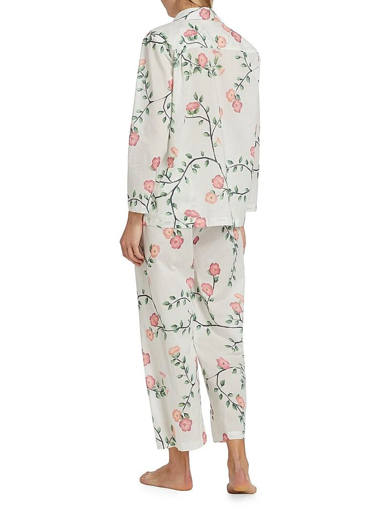 Pour Les Femmes Floral Cotton Pajama Set 5