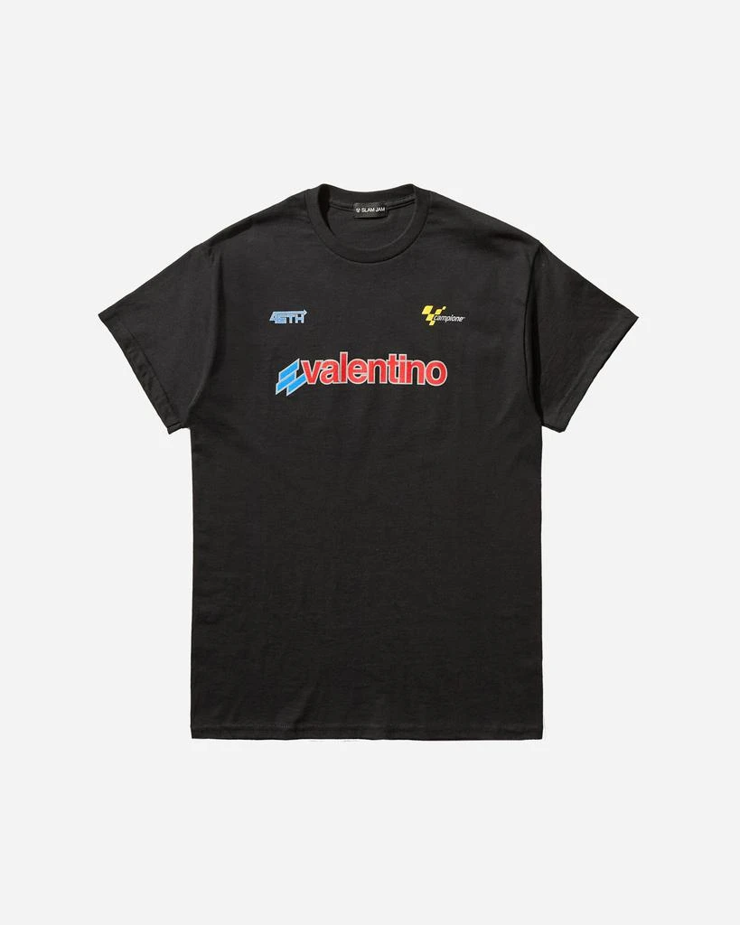 Slam Jam Bleu Mode 'Valentino 46' Tribute T-Shirt Black 1