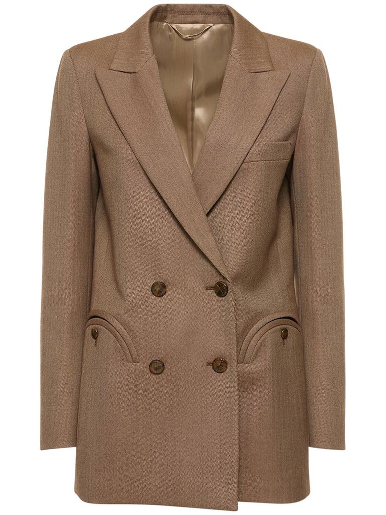 BLAZÉ MILANO Kamaxitha Wool Blend Blazer