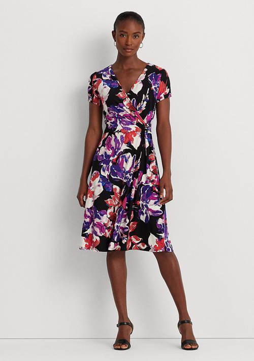 Ralph Lauren Ralph Lauren Floral Stretch Jersey Surplice