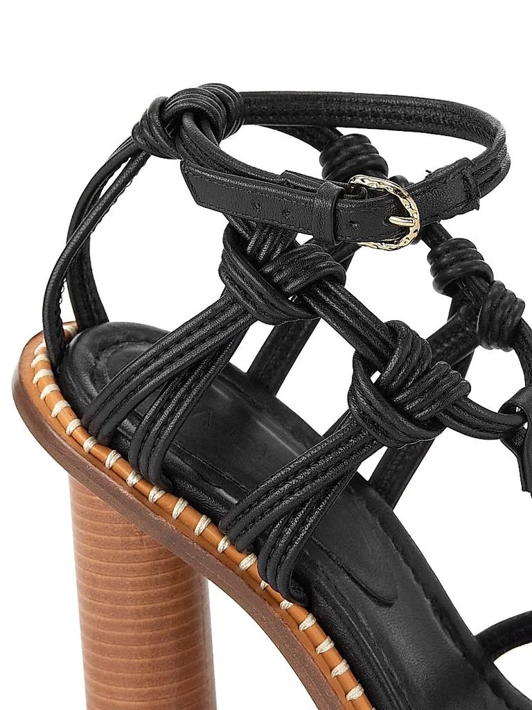 Ulla Johnson Tula Knotted Slingback Sandals 6