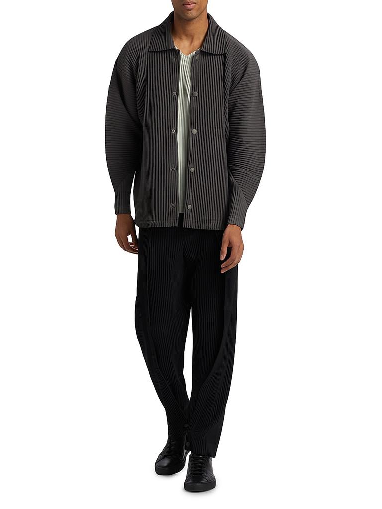 Coach Jacket Plisse Jacket Homme Plissé Issey Miyake Pleated Mesh