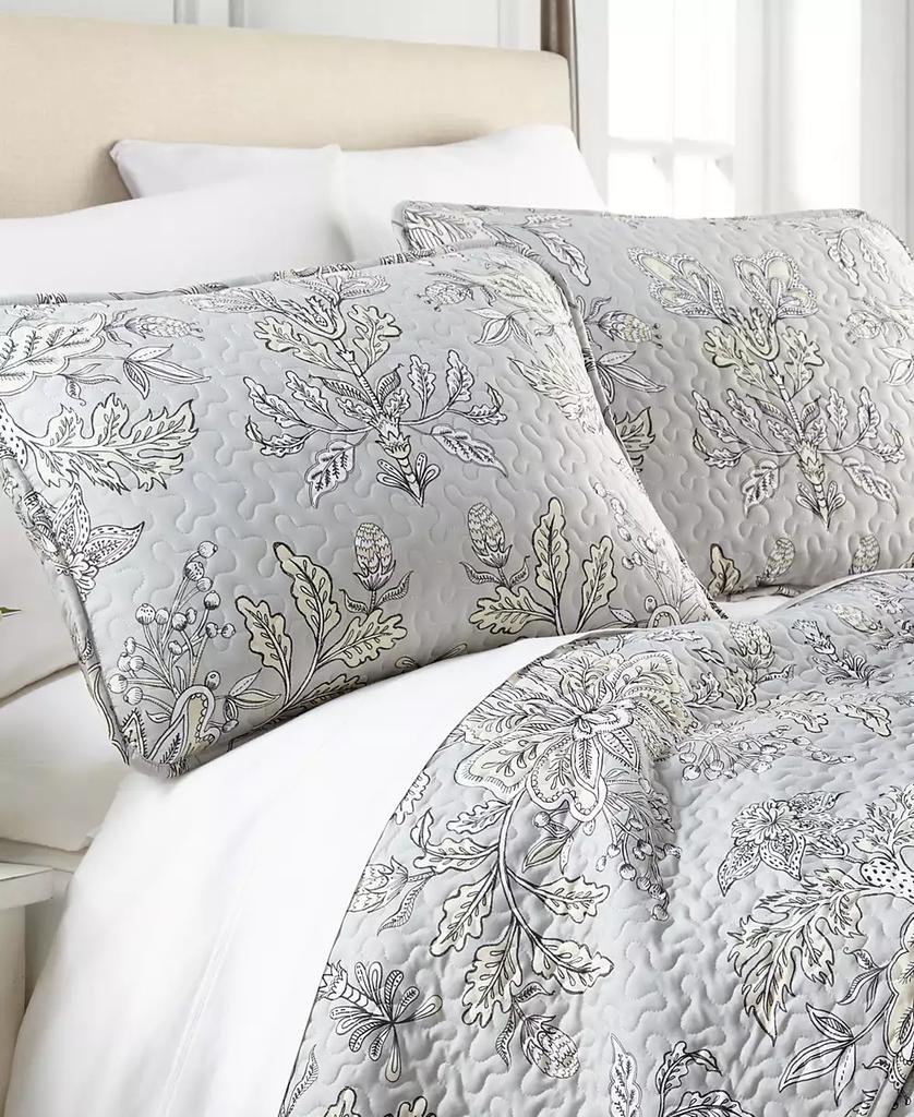SOUTHSHORE FINE LINENS Vintage-Look Garden 3-Pc. Quilt Set