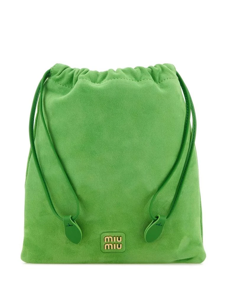 Miu Miu Miu Miu Suede Pouch 1