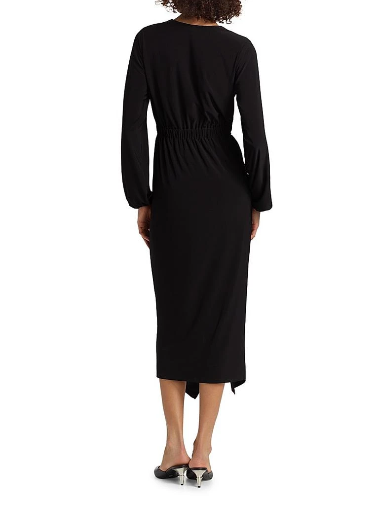 Ramy Brook Sutton Twist-Front Jersey Midi-Dress 5