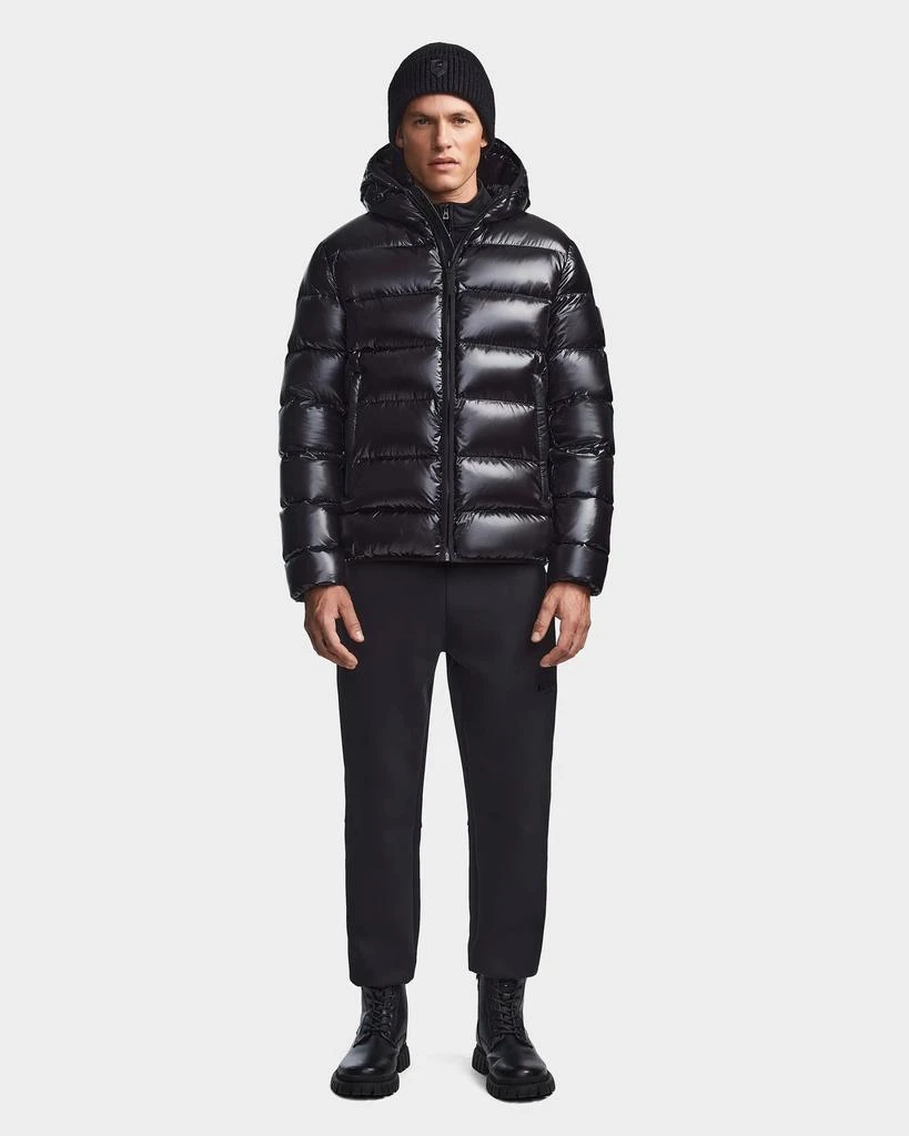 Rudsak DEMIAN S MEN'S GLOSSY HOODED DOWN PUFFER 2