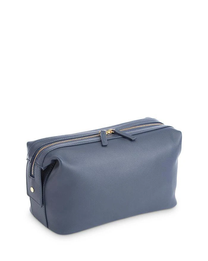 ROYCE New York Executive Leather Toiletry Bag