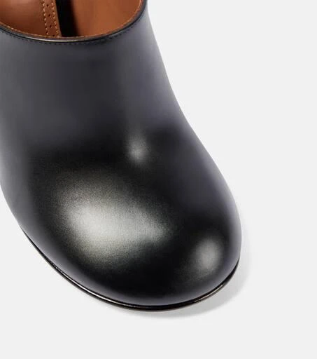 Alaïa Babylone leather mules 6