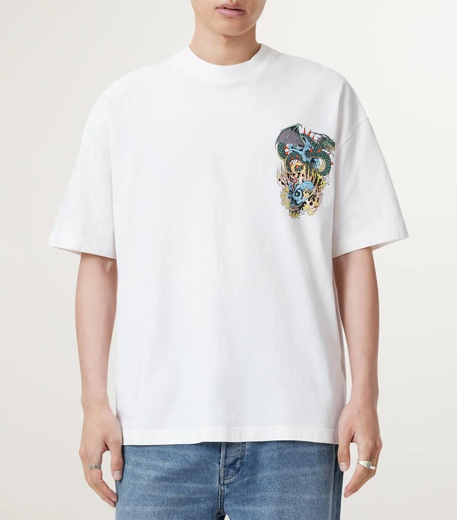 ALL SAINTS Organic Cotton Writher T-Shirt 4
