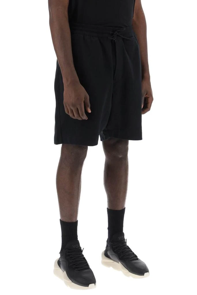 Y-3 french terry jogger bermuda shorts 2