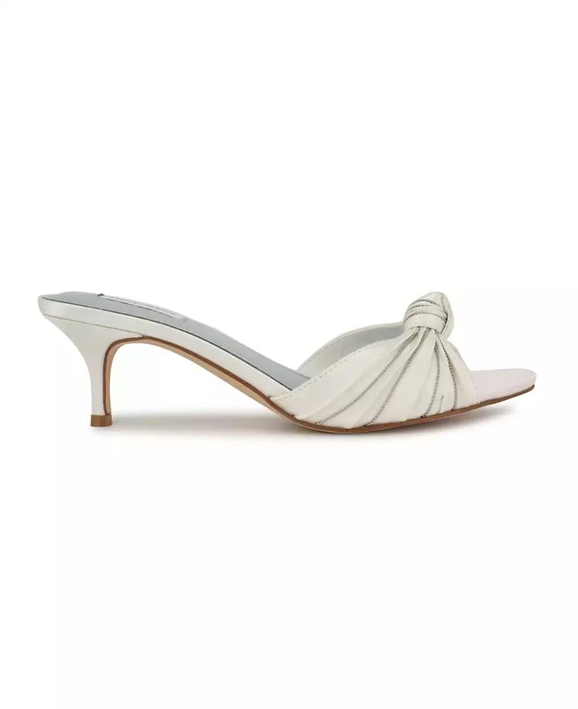 Nine West Women's Laike Bridal Kitten Heel Dress Sandals 2