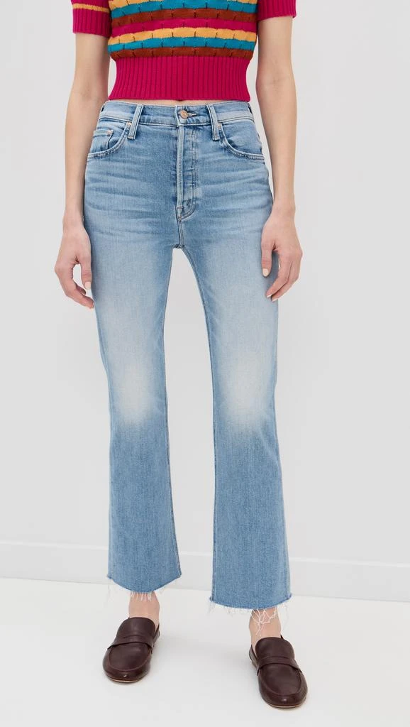 MOTHER The Tripper Flood Fray Jeans 1