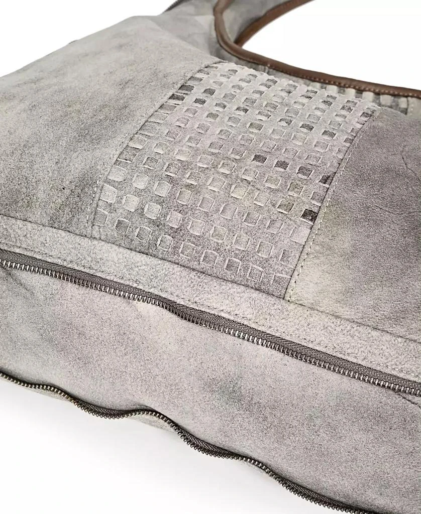 OLD TREND Women's Genuine Leather Dorado Expandable Hobo Bag 12