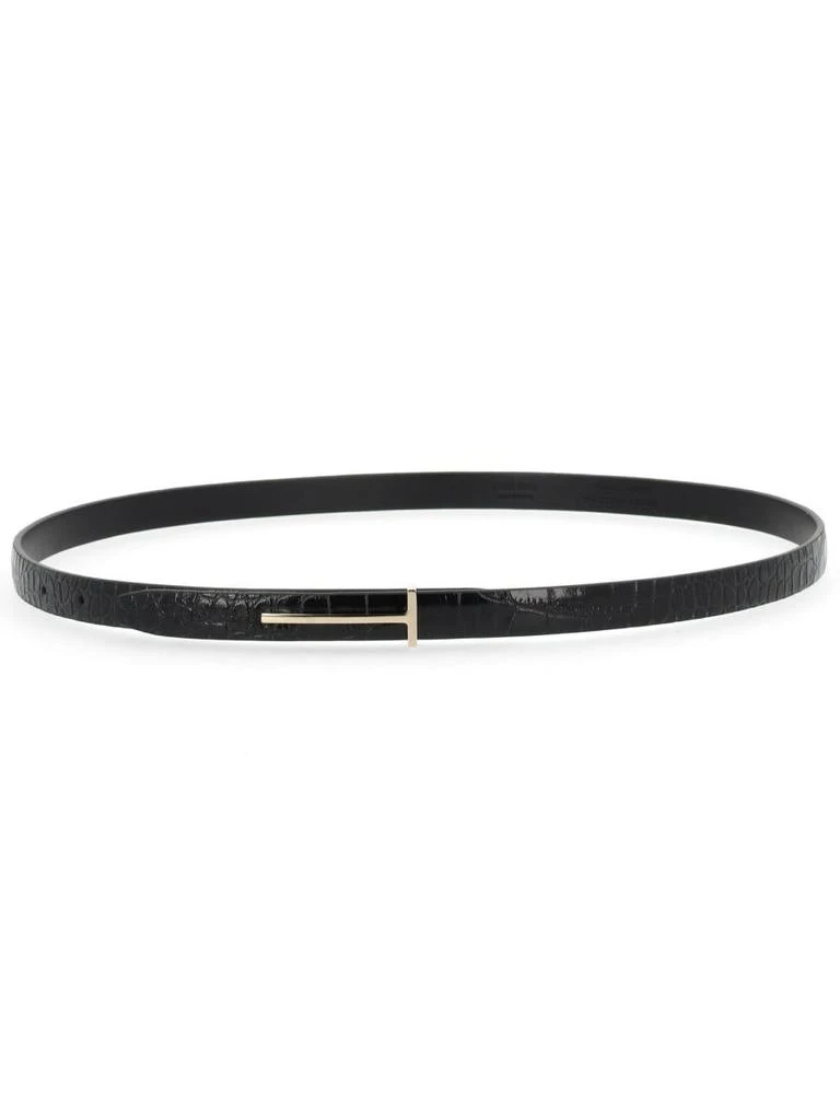 Tom Ford Tom Ford Thin Leather Belt 1